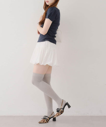 【@may_81o精選】網眼抽褶T-shirt