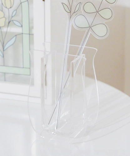 アクリルフラワーベース／Flower Art Glass