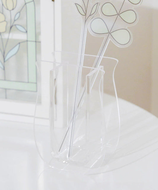 アクリルフラワーベース／Flower Art Glass