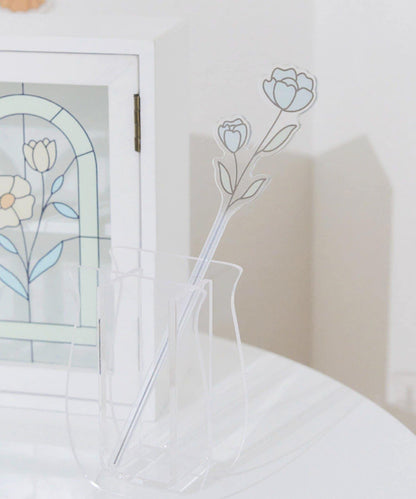 アクリルフラワーピック／Flower Art Glass