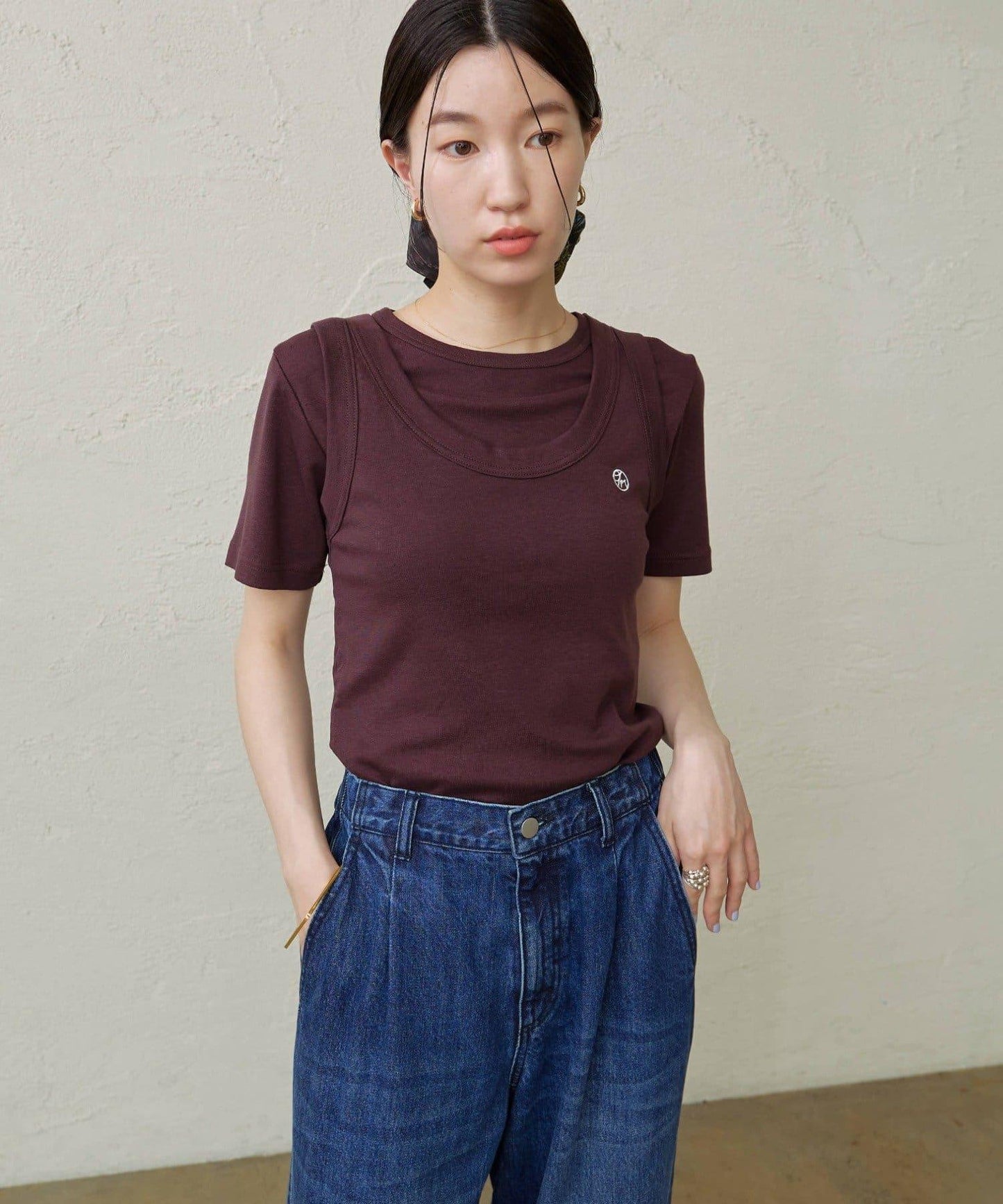 刺繡坦克頂