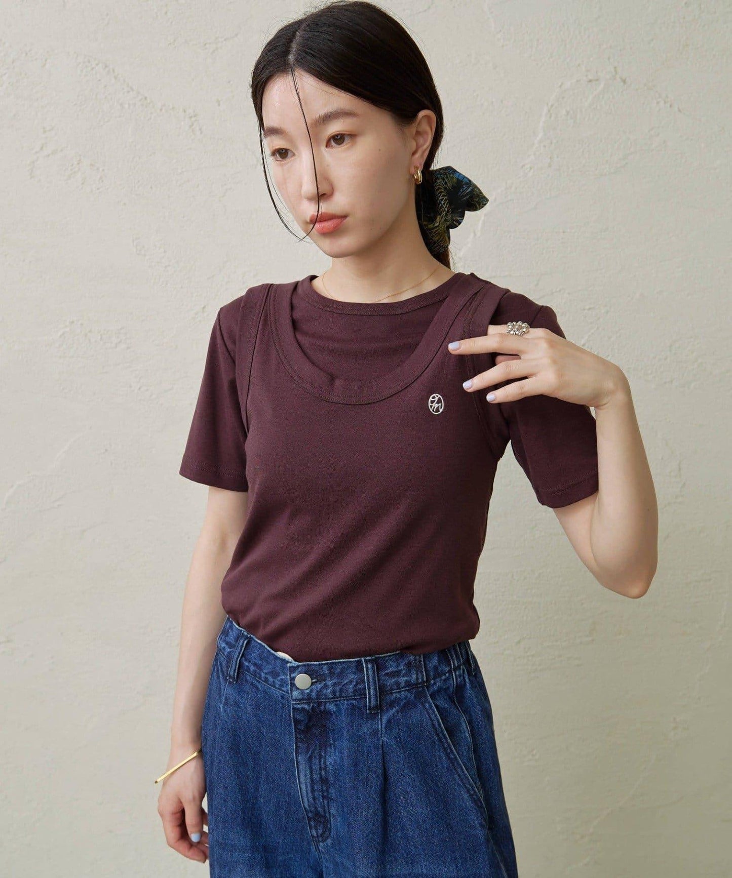 刺繡T恤