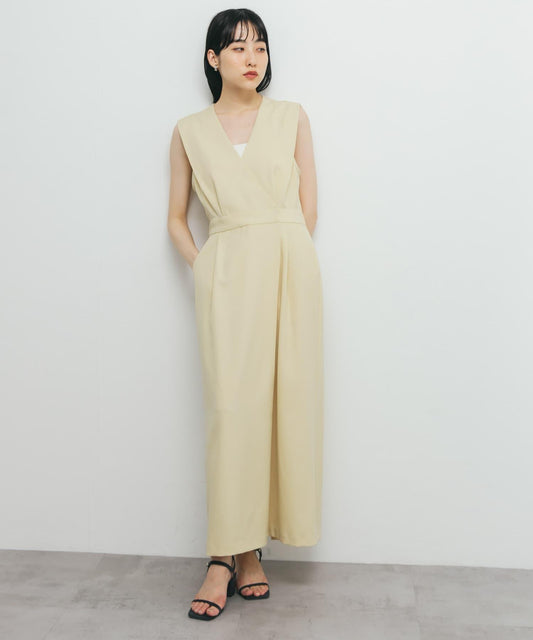 裹身連衣裙式揹帶裙