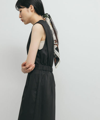 裹身連衣裙式揹帶裙