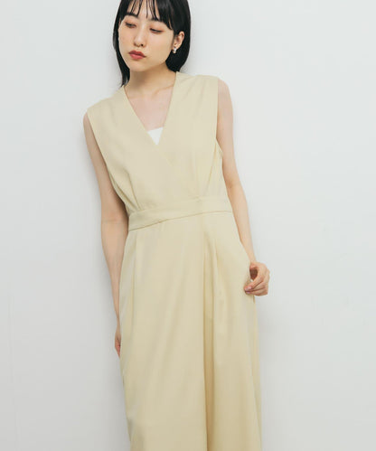 裹身連衣裙式揹帶裙