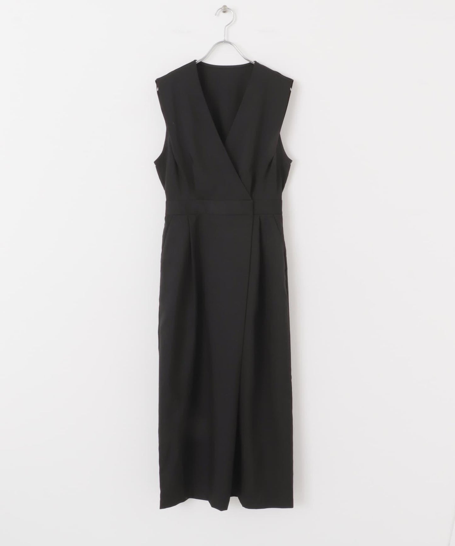 裹身連衣裙式揹帶裙