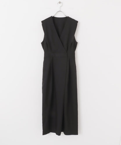 裹身連衣裙式揹帶裙