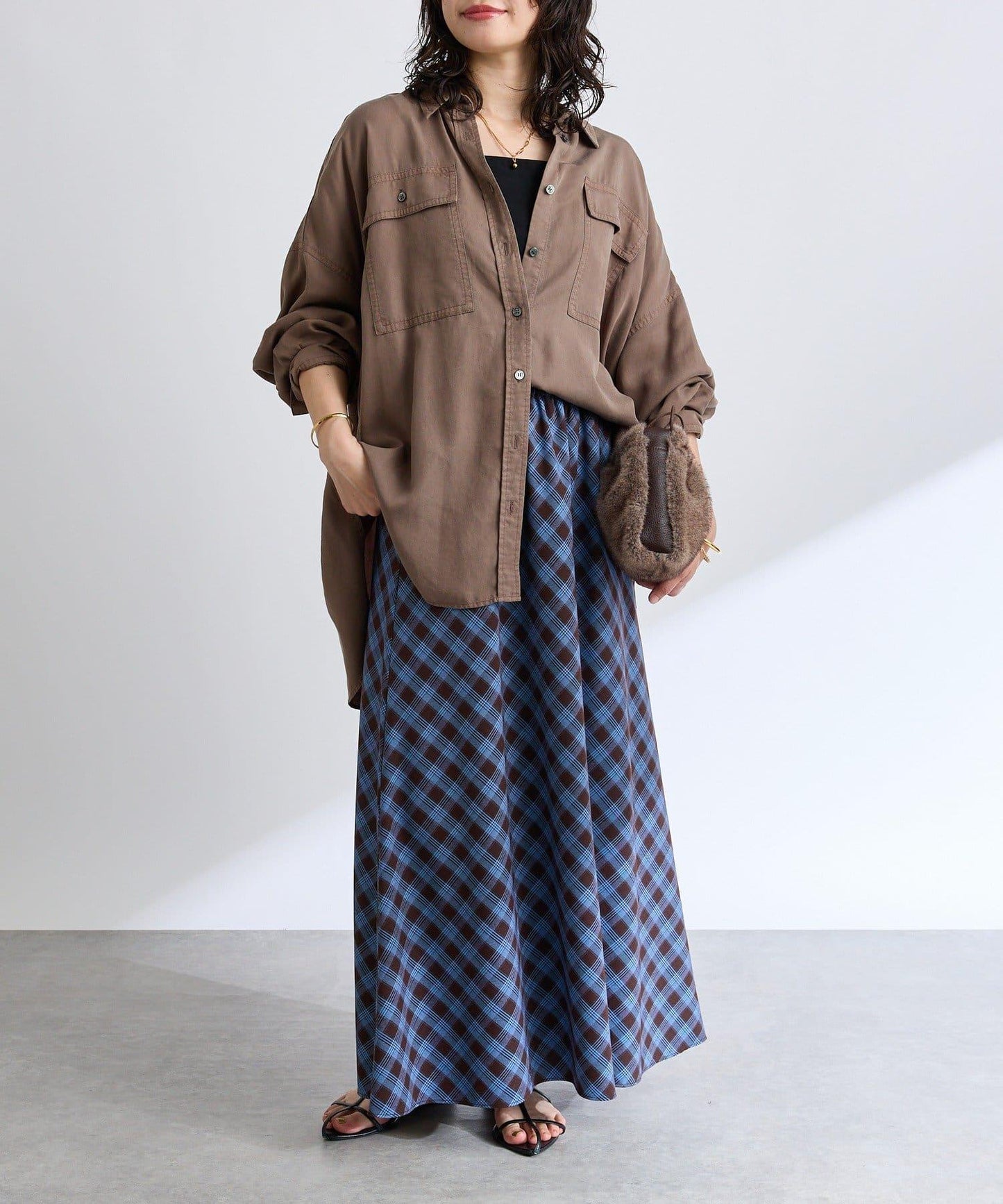 【提升季節氛圍】假毛繩提包