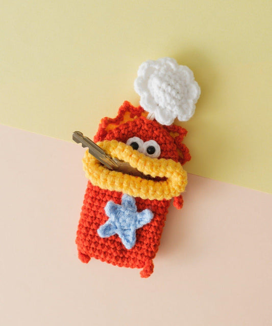 MOJYA 毛線鑰匙包