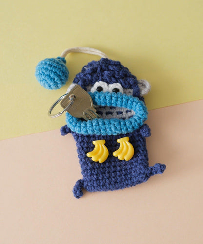 MOJYA 毛線鑰匙包