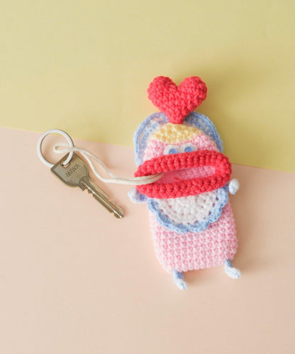 MOJYA 毛線鑰匙包