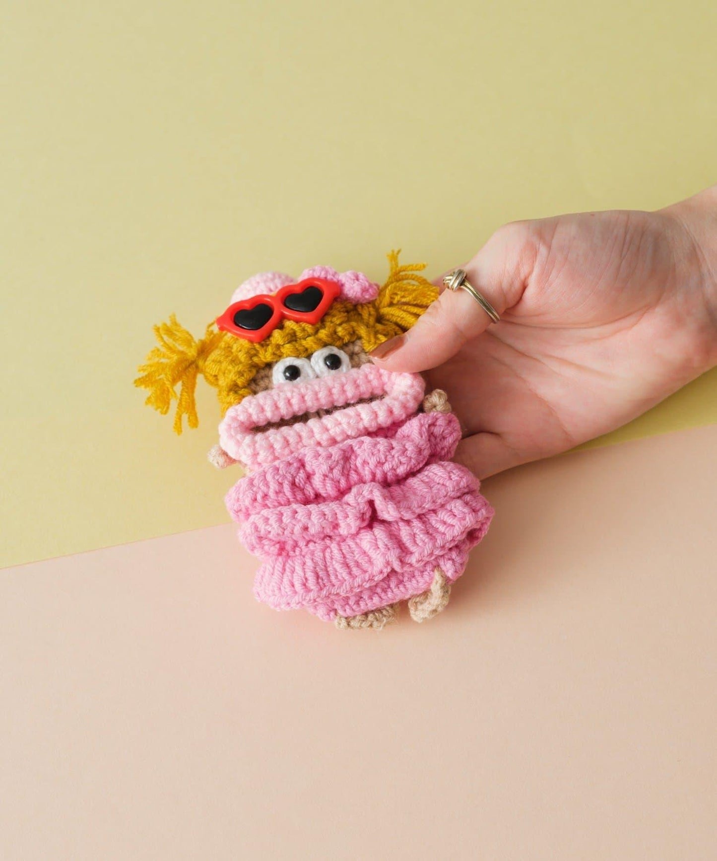 MOJYA 毛線鑰匙包