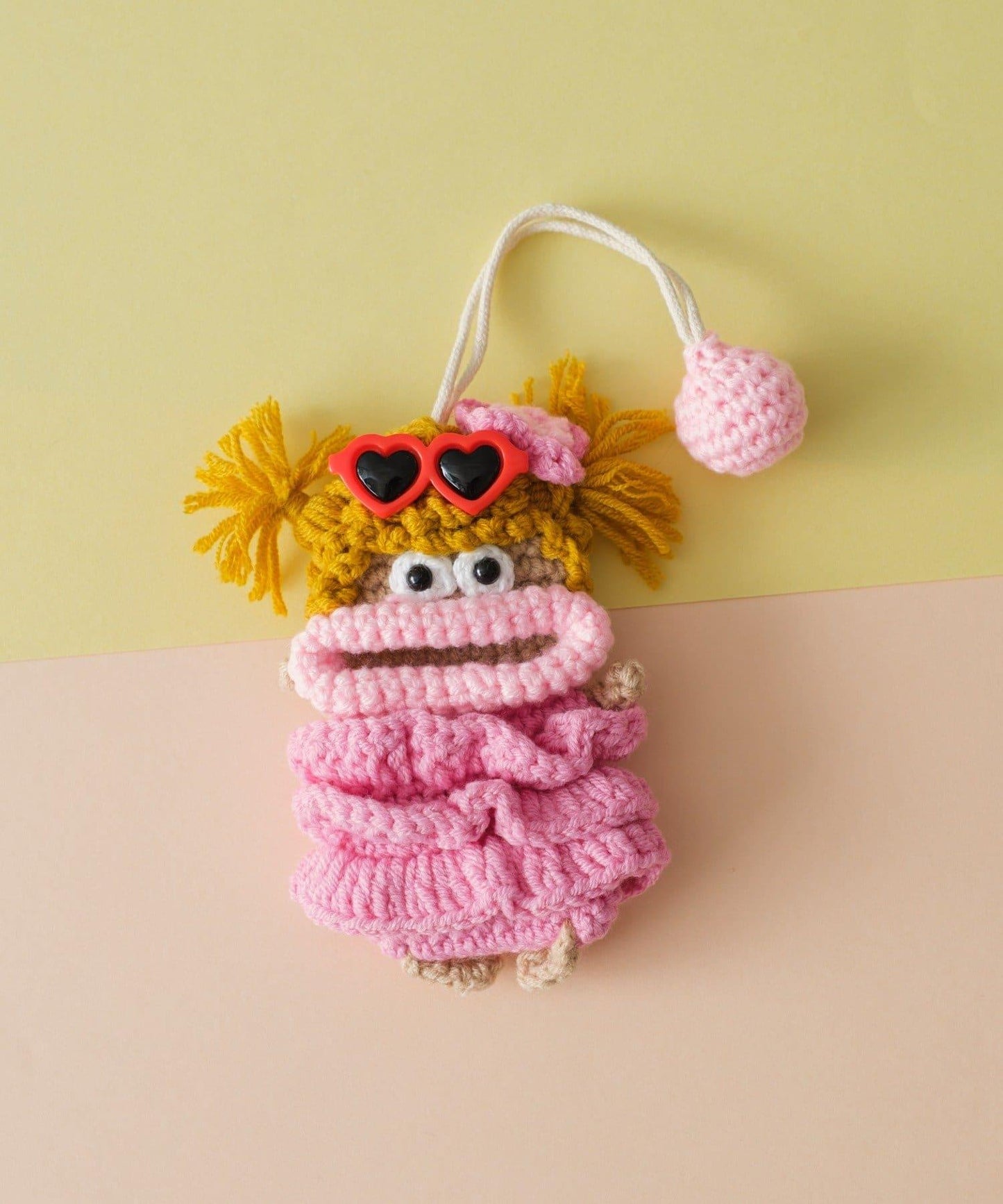 MOJYA 毛線鑰匙包