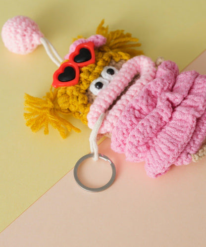 MOJYA 毛線鑰匙包