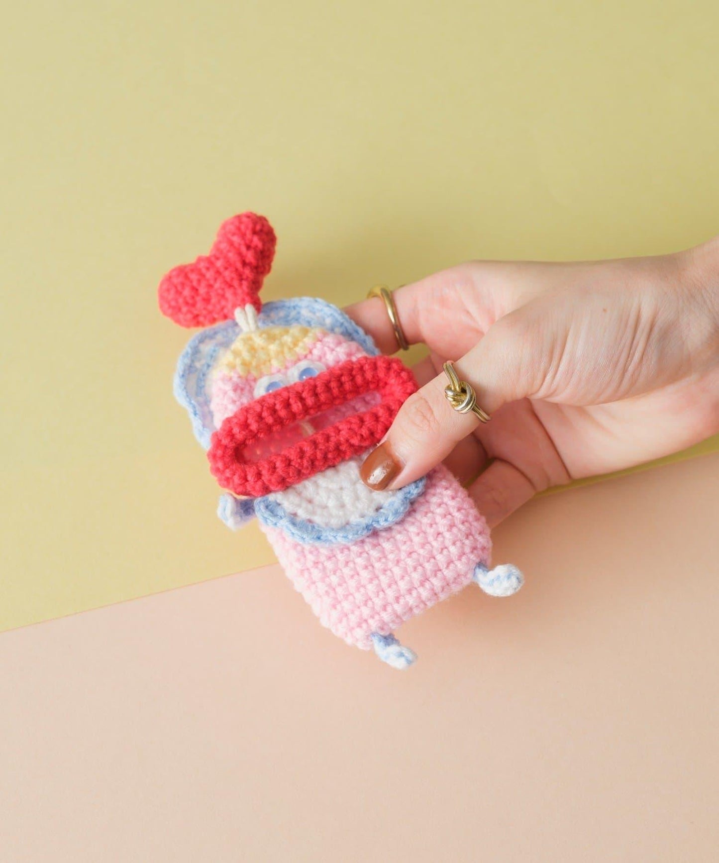 MOJYA 毛線鑰匙包