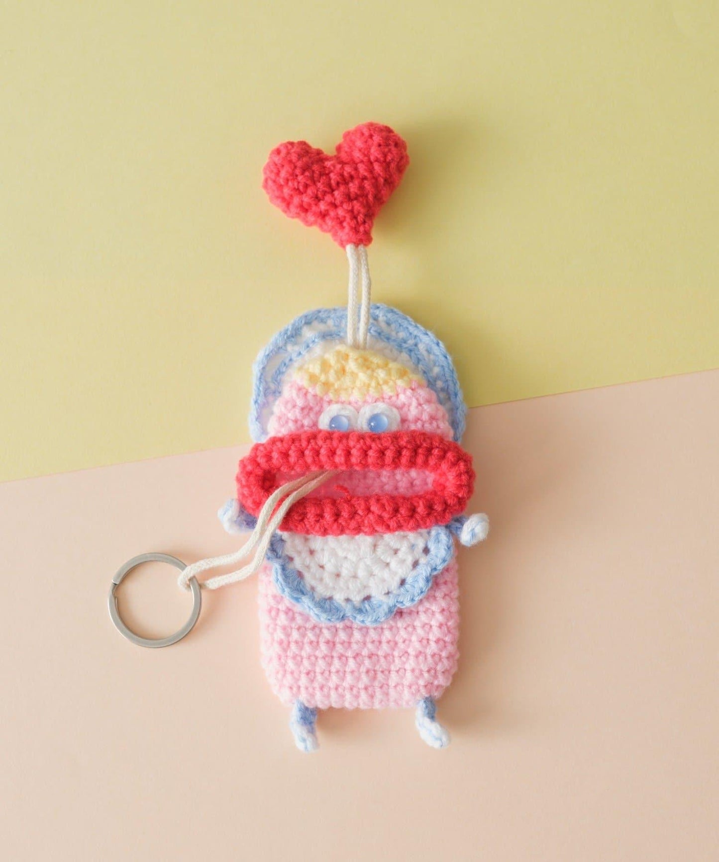 MOJYA 毛線鑰匙包