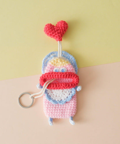 MOJYA 毛線鑰匙包