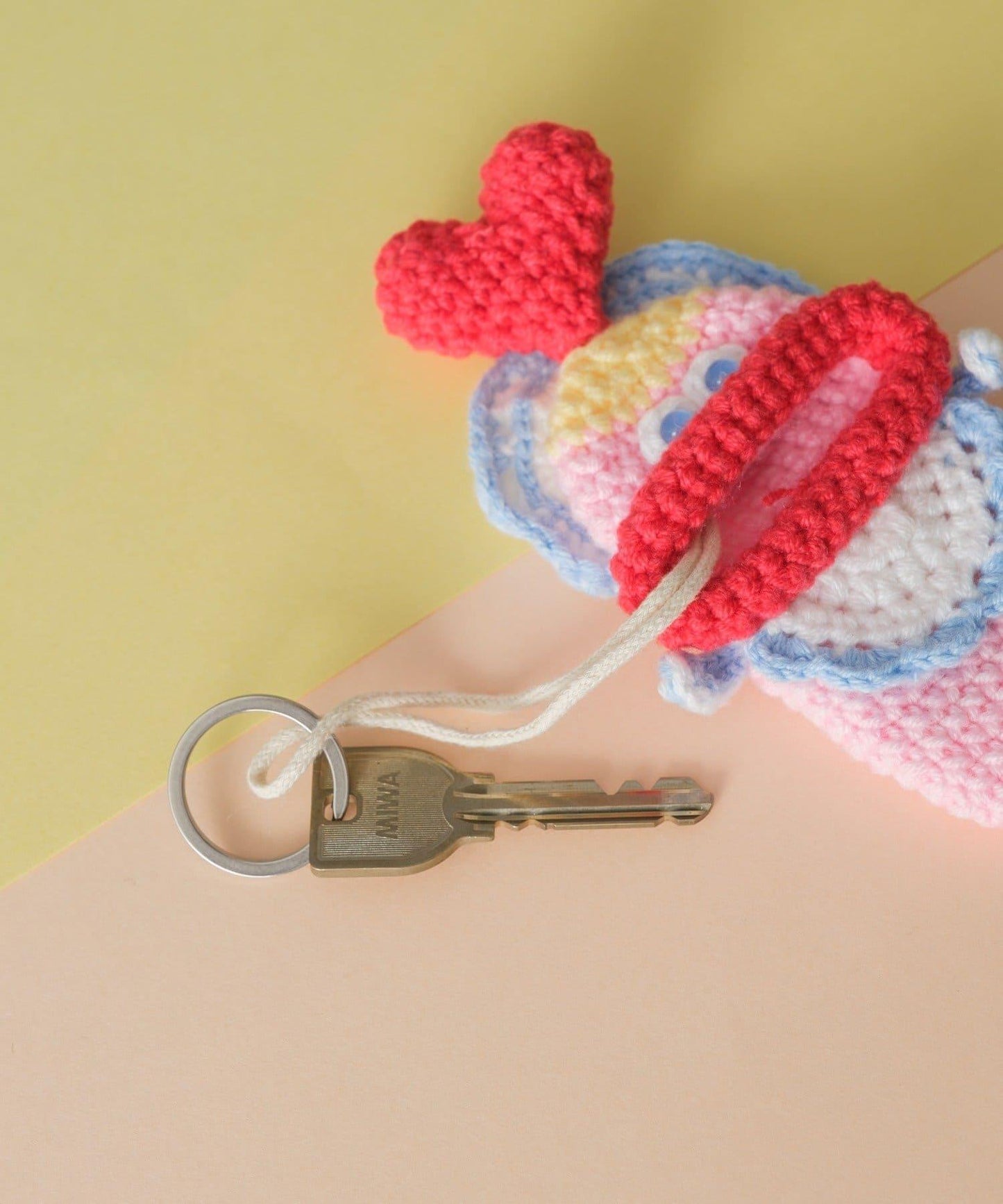 MOJYA 毛線鑰匙包