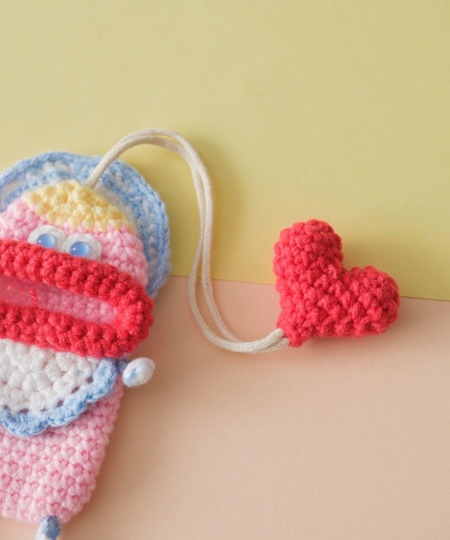 MOJYA 毛線鑰匙包