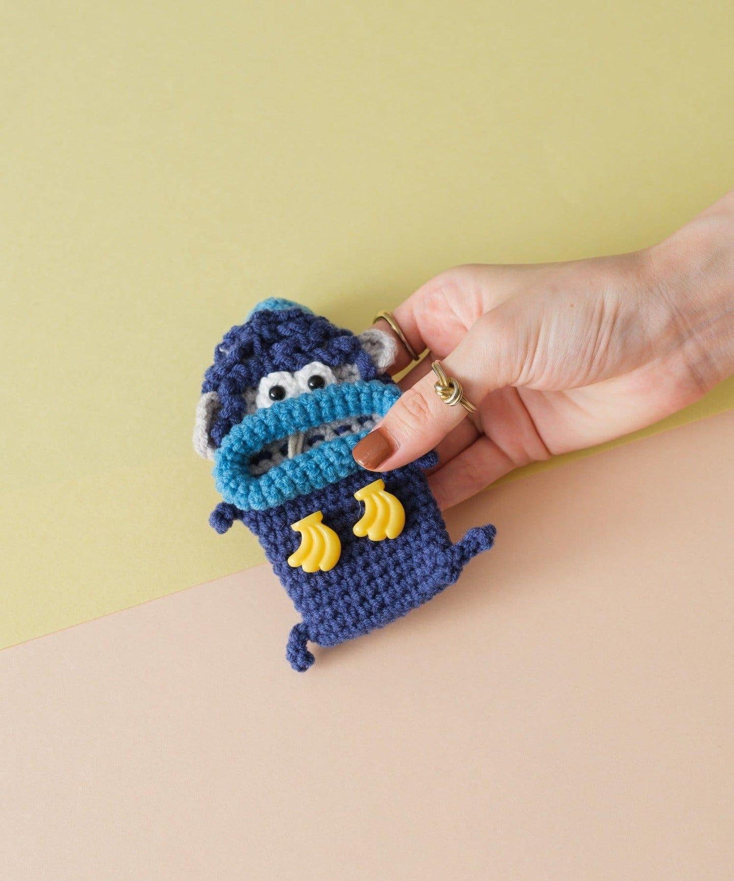 MOJYA 毛線鑰匙包