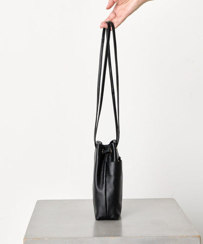 真皮迷你寬口袋包