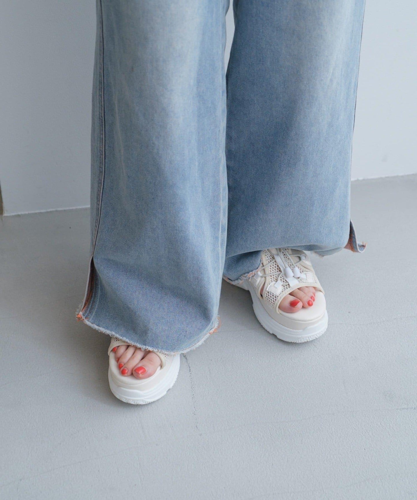 Kastane 厚底 運動鞋底 涼鞋