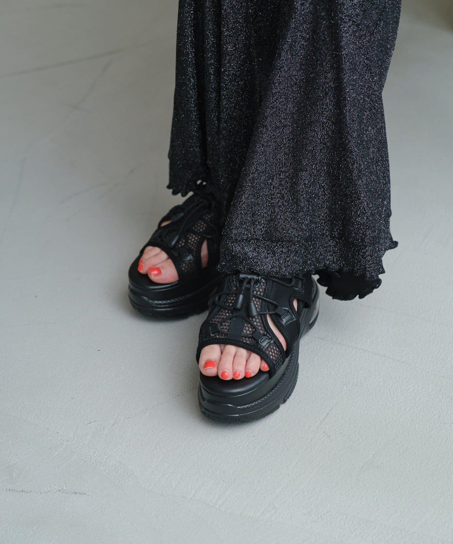 Kastane 厚底 運動鞋底 涼鞋