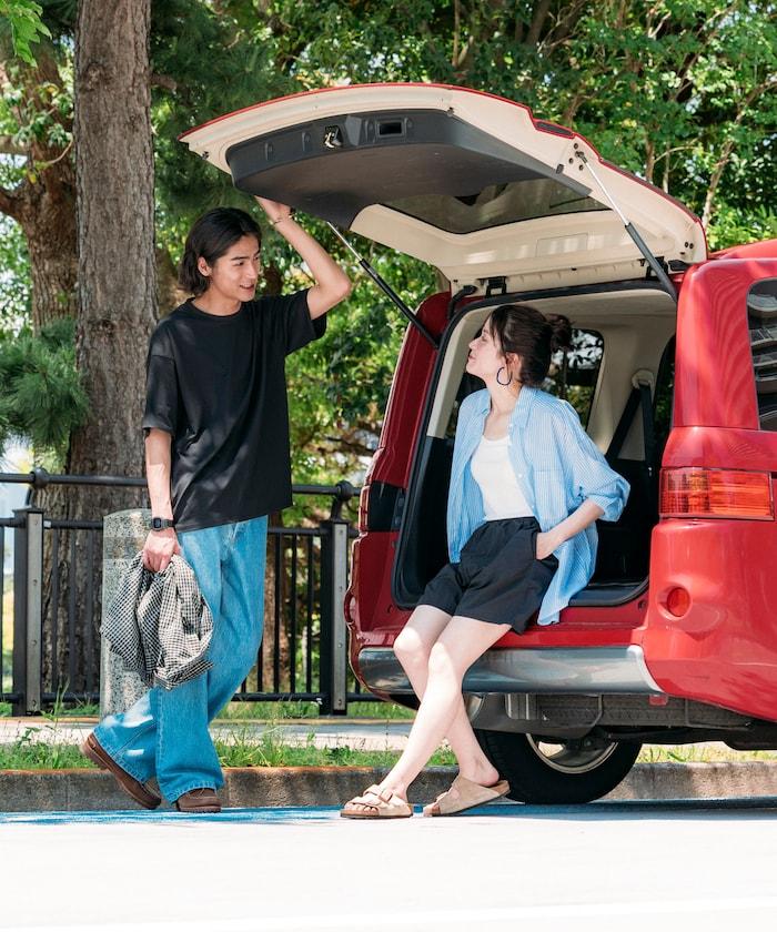 Lawson×FREAK'S STORE 可摺疊尼龍運動短褲 / 羅森FREAK