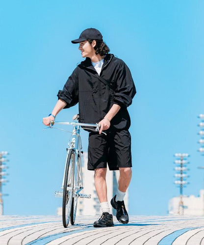 Lawson×FREAK'S STORE 可摺疊尼龍運動短褲 / 羅森FREAK