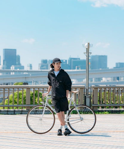 Lawson×FREAK'S STORE 可摺疊尼龍運動短褲 / 羅森FREAK