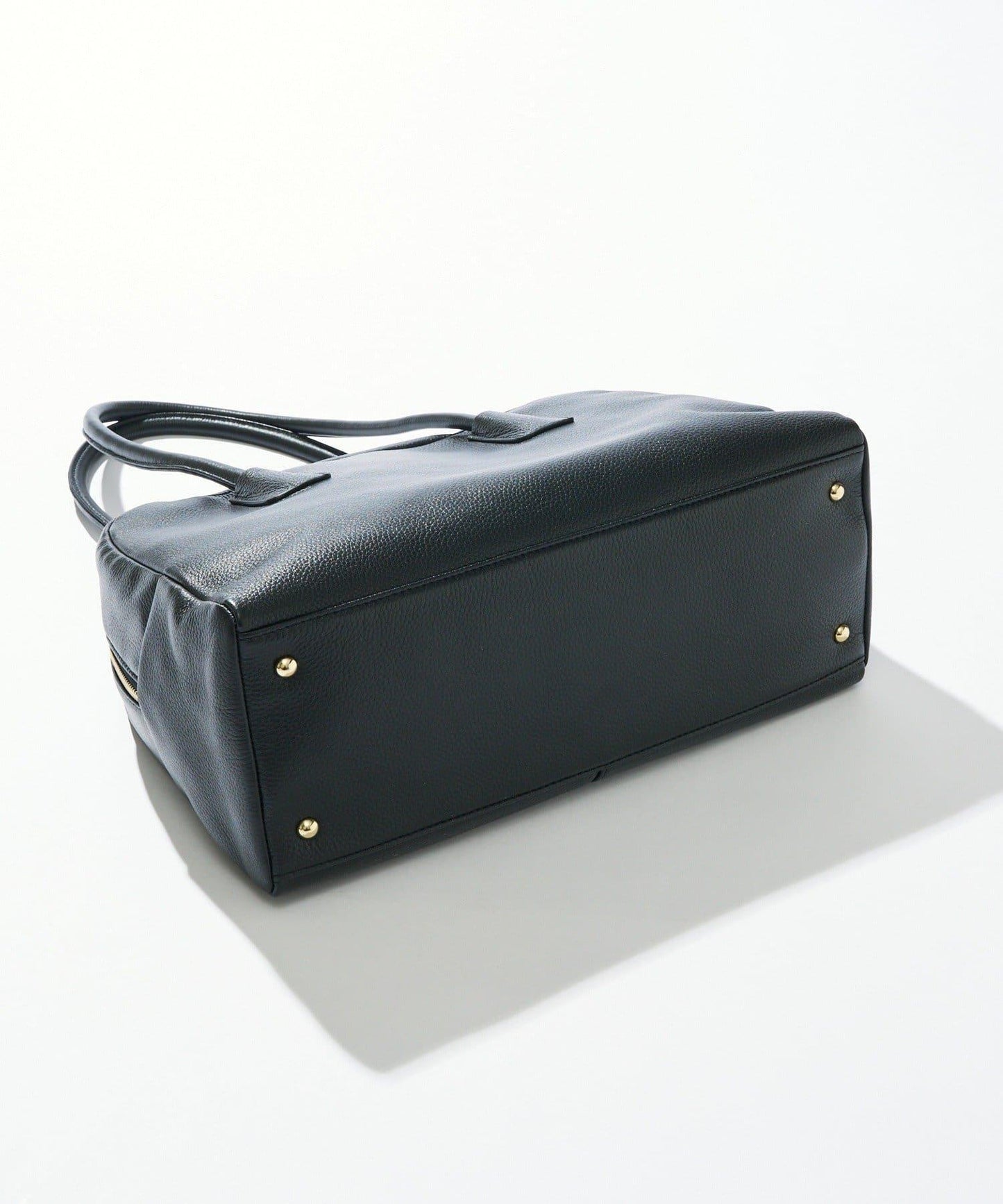 【收納力◎】長把手皮質波士頓包