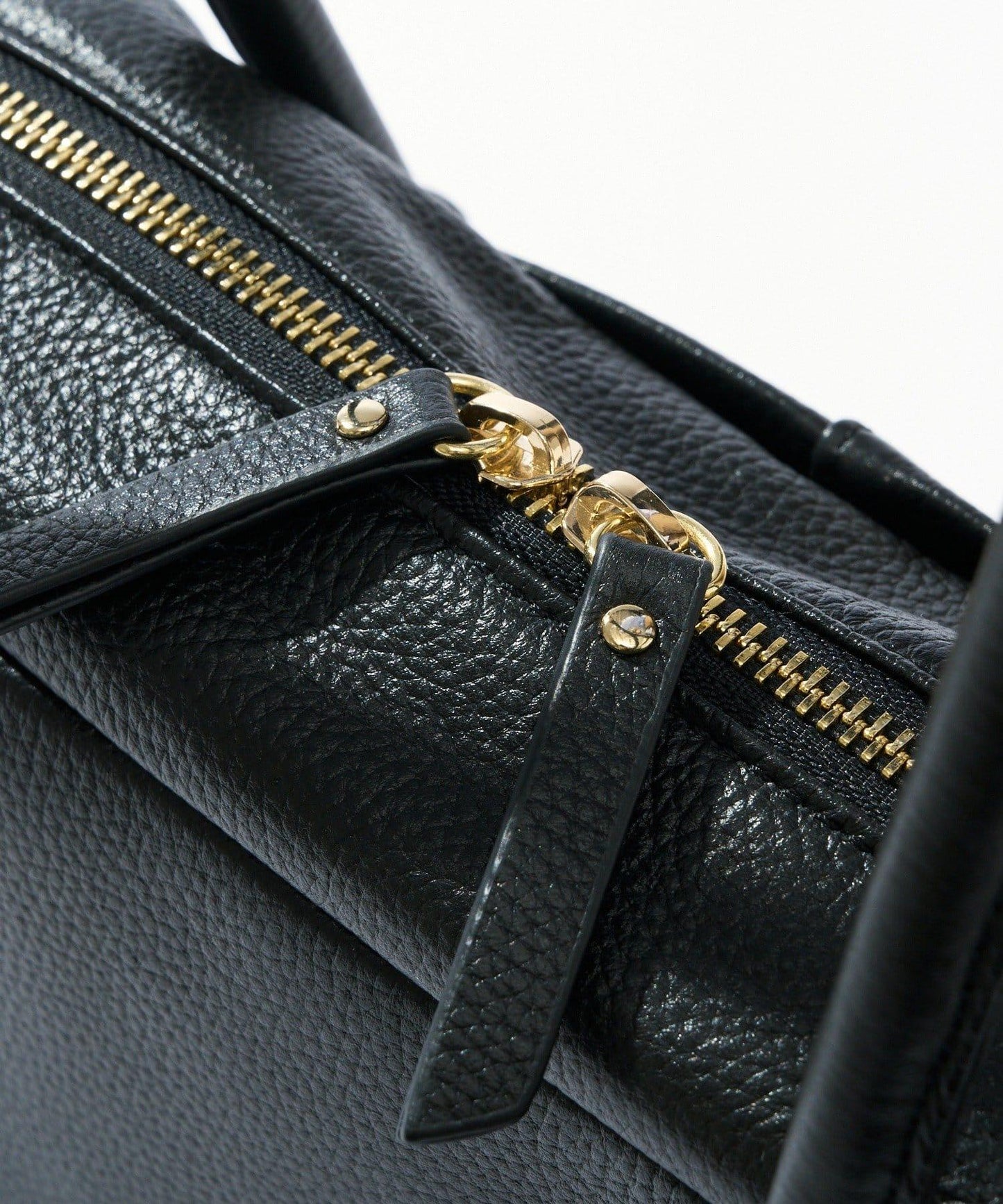 【收納力◎】長把手皮質波士頓包