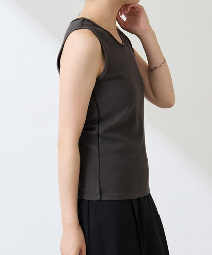 【新款】【C′NOTE/筆記】透明鑲邊背心