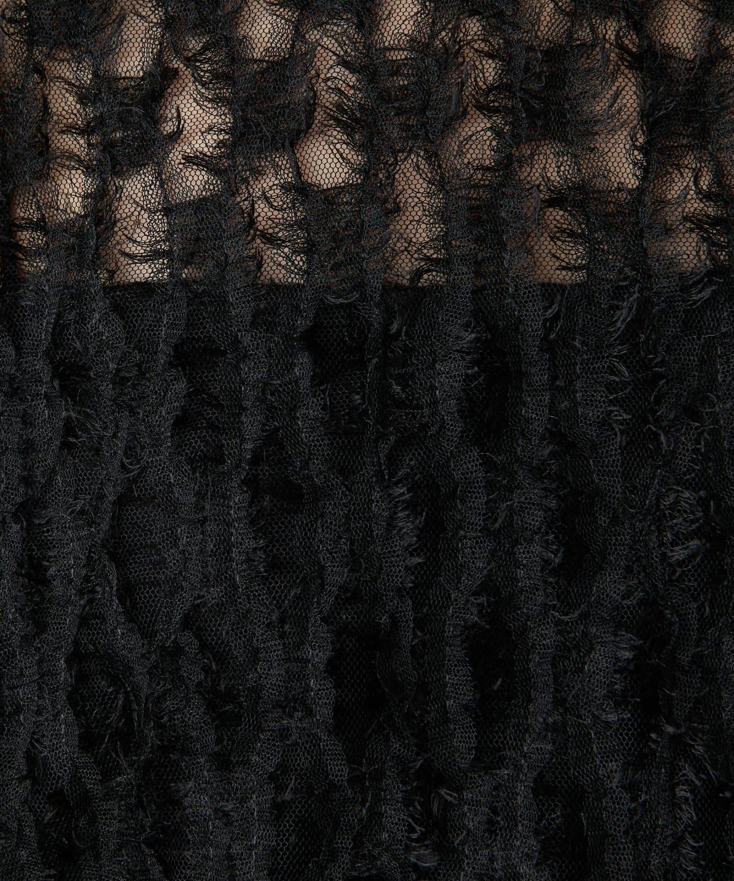 【夏季可穿著的七分袖】流蘇透視T恤