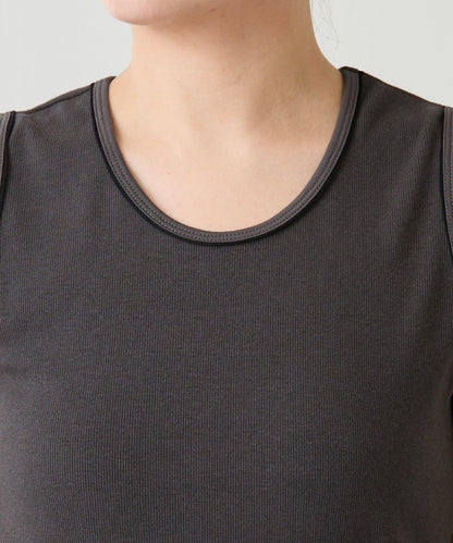 【新款】【C′NOTE/筆記】透明鑲邊背心