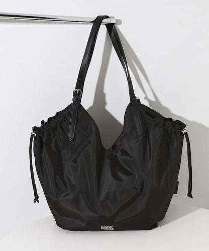 聯名 側邊收褶 托特包