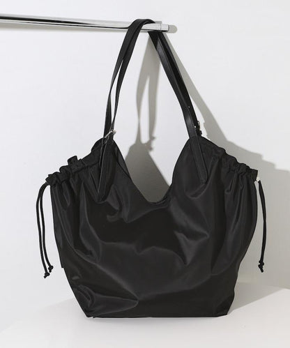 聯名 側邊收褶 托特包