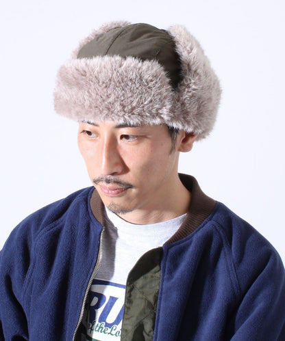 【GLOSTER/格洛斯特】飛行帽 2WAY 尼龍/牛仔布