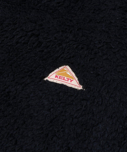 【KELTY×GLOSTER】 長毛絨抓絨 帶拉鍊開衫