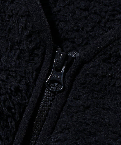 【KELTY×GLOSTER】 長毛絨抓絨 帶拉鍊開衫