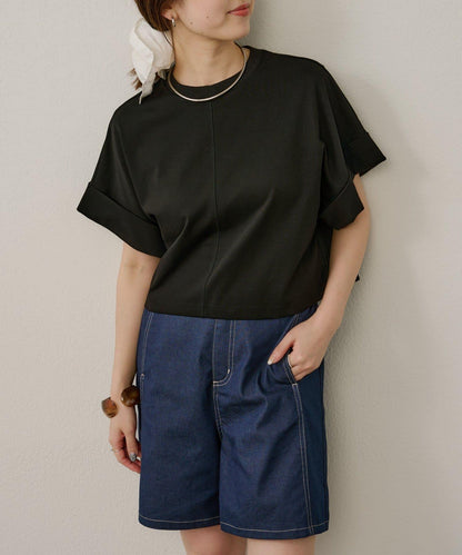 寬鬆袖口T-shirt