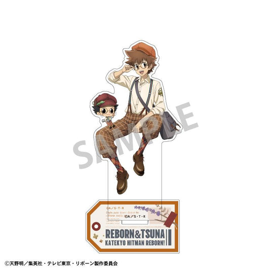 《家庭教師HITMAN REBORN!》_亞克力支架_Reborn&沢田 綱吉/英國時尚