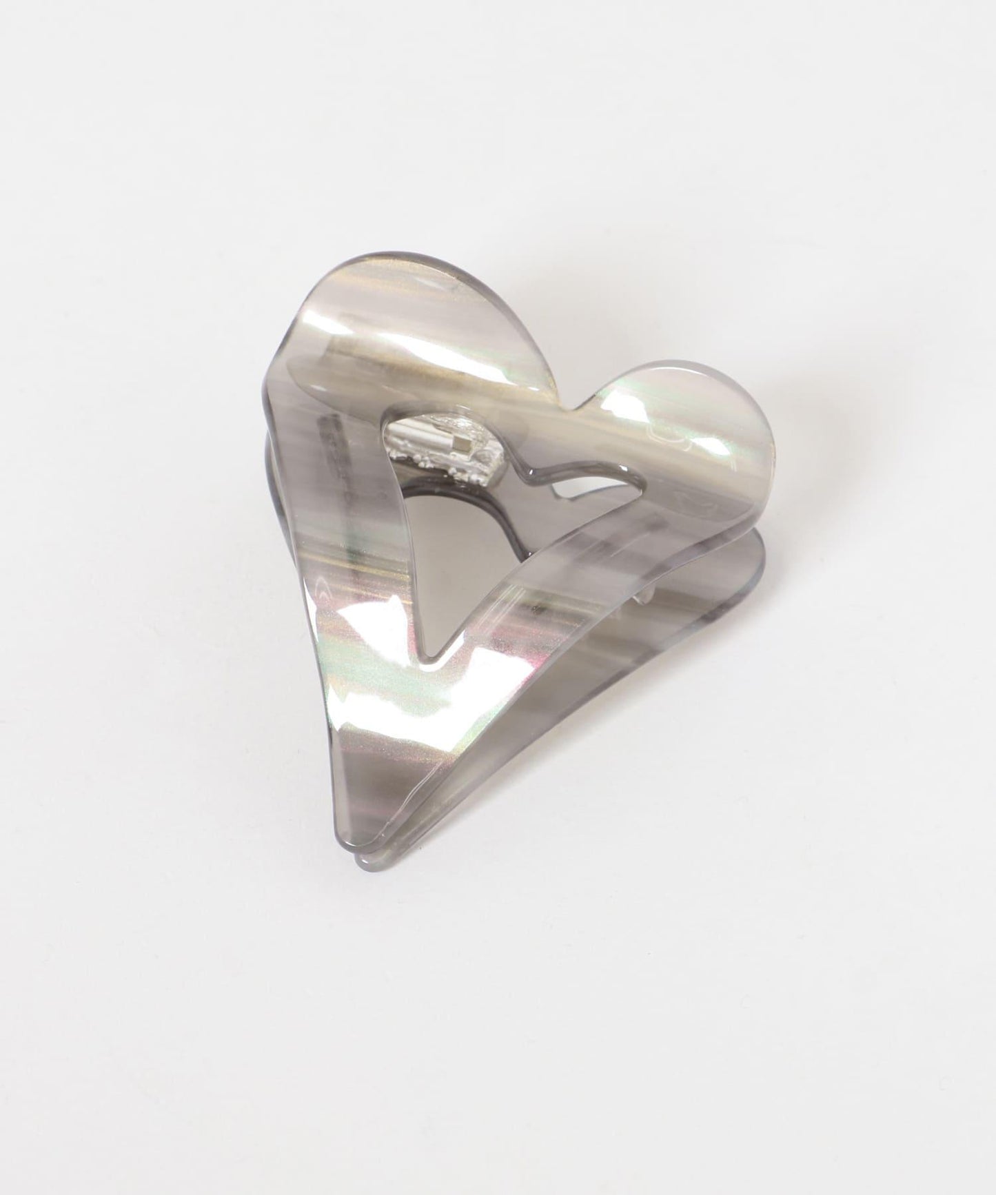 開放式愛心髮夾