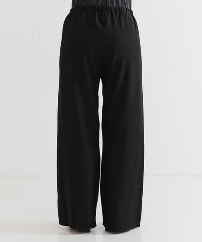 乾爽觸感高密度針織長褲