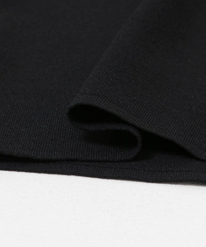 乾爽觸感高密度針織長褲