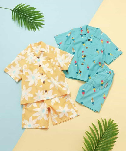 【連衣裙】夏季襯衫套裝