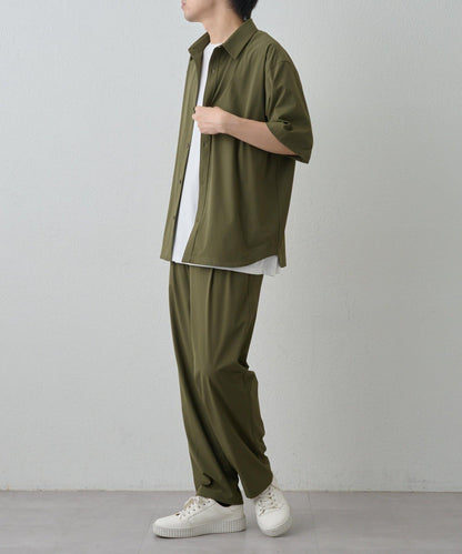 【套裝搭配】接觸冷感冰絲休閒褲