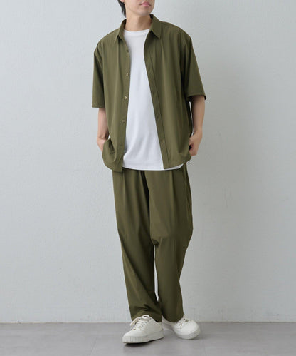 【套裝搭配】接觸冷感冰絲休閒褲