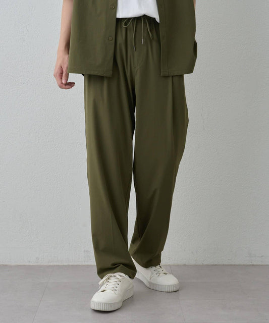 【套裝搭配】接觸冷感冰絲休閒褲