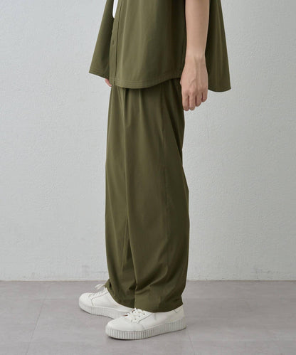 【套裝搭配】接觸冷感冰絲休閒褲